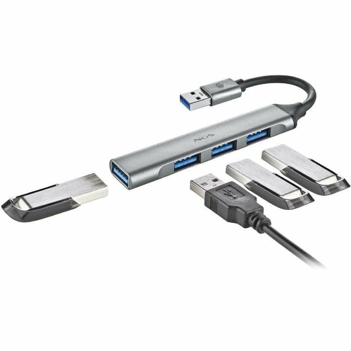 Afbeeldingen van USB Hub NGS IHUB4MICRO USB x 4