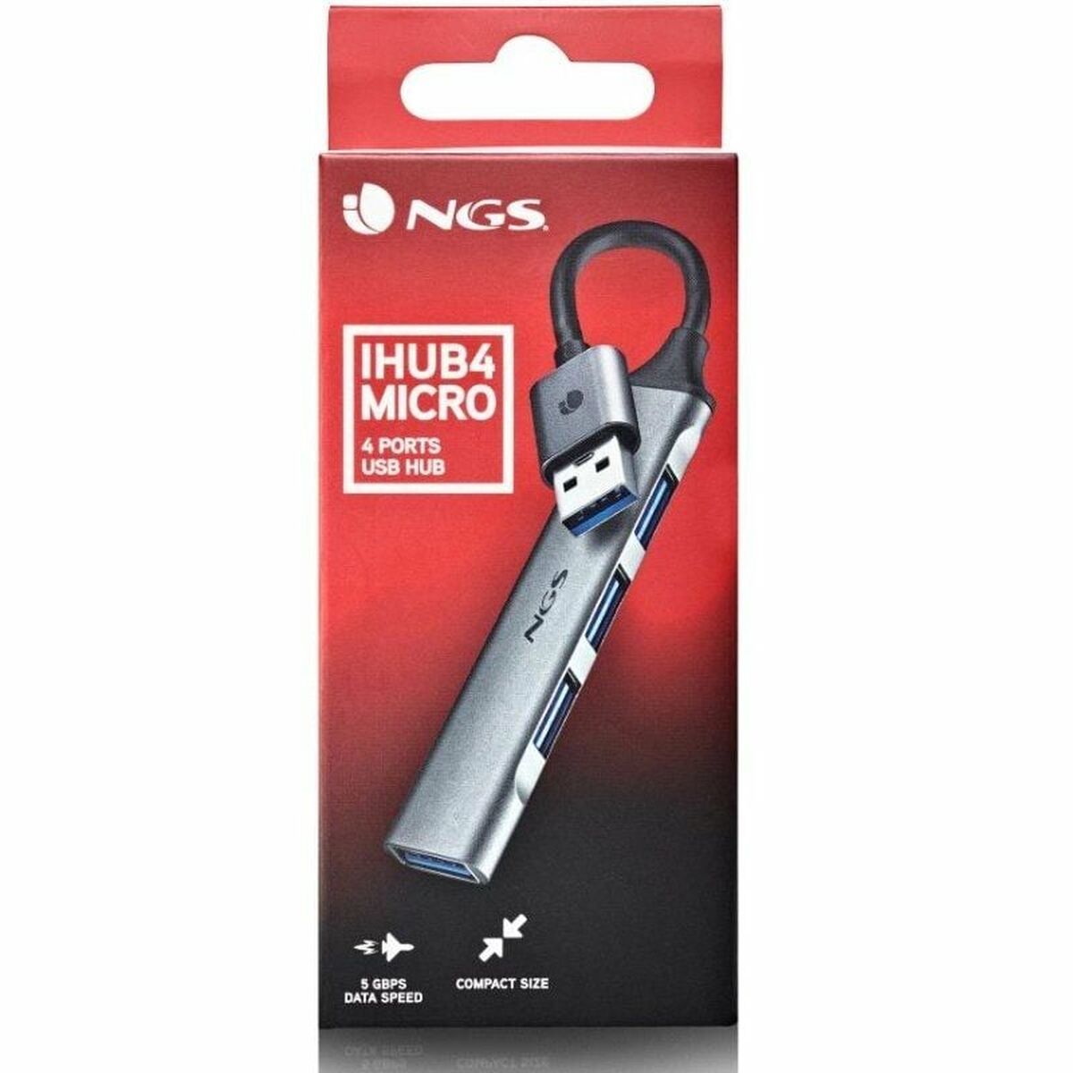 Afbeeldingen van USB Hub NGS IHUB4MICRO USB x 4