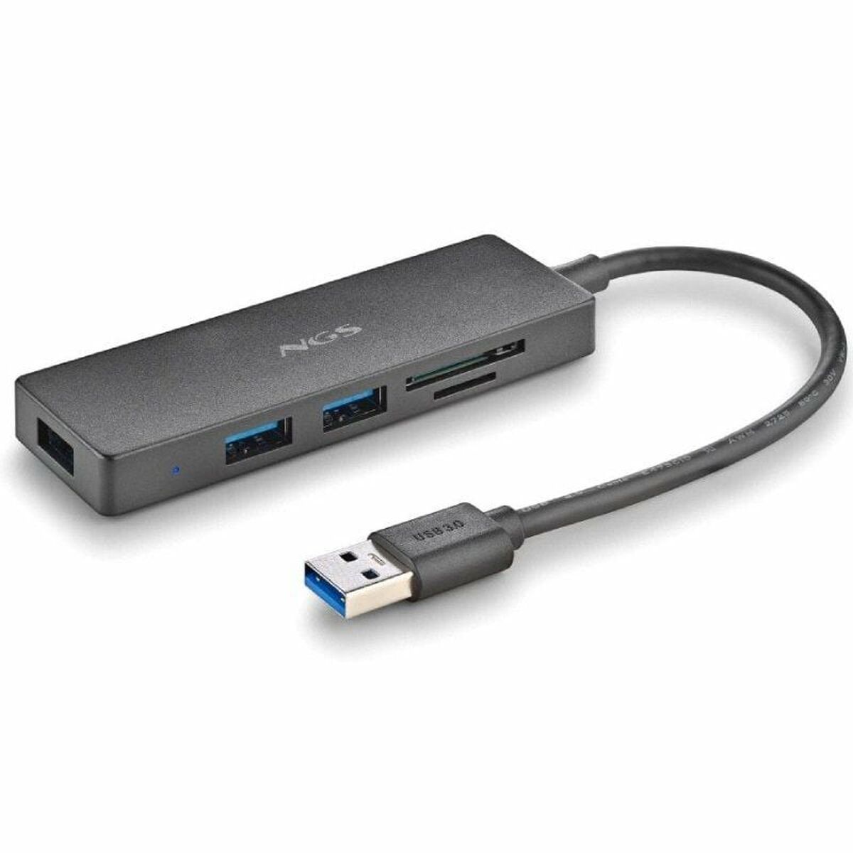 Afbeeldingen van USB Hub NGS IHUBREADER USB x 3
