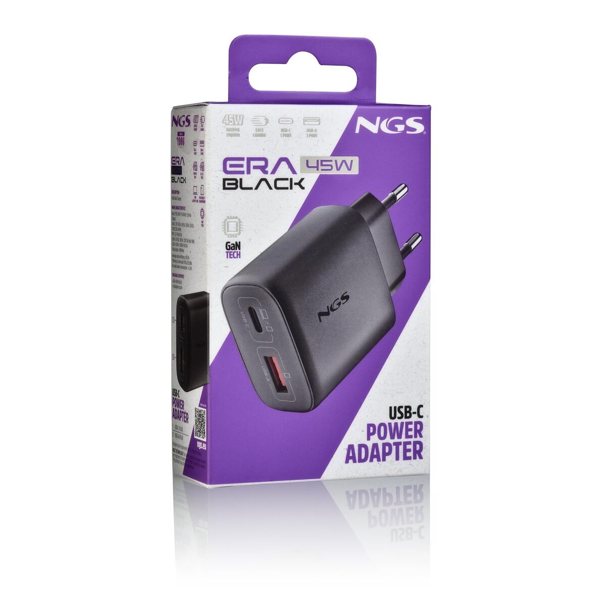 Bild von Laptop Charger NGS ERA45WBLACK 45 W