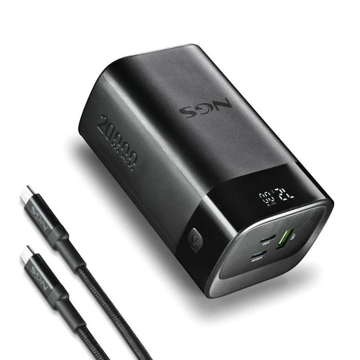 Bild von Powerbank NGS NGS TWIX20 Black 20000 mAh