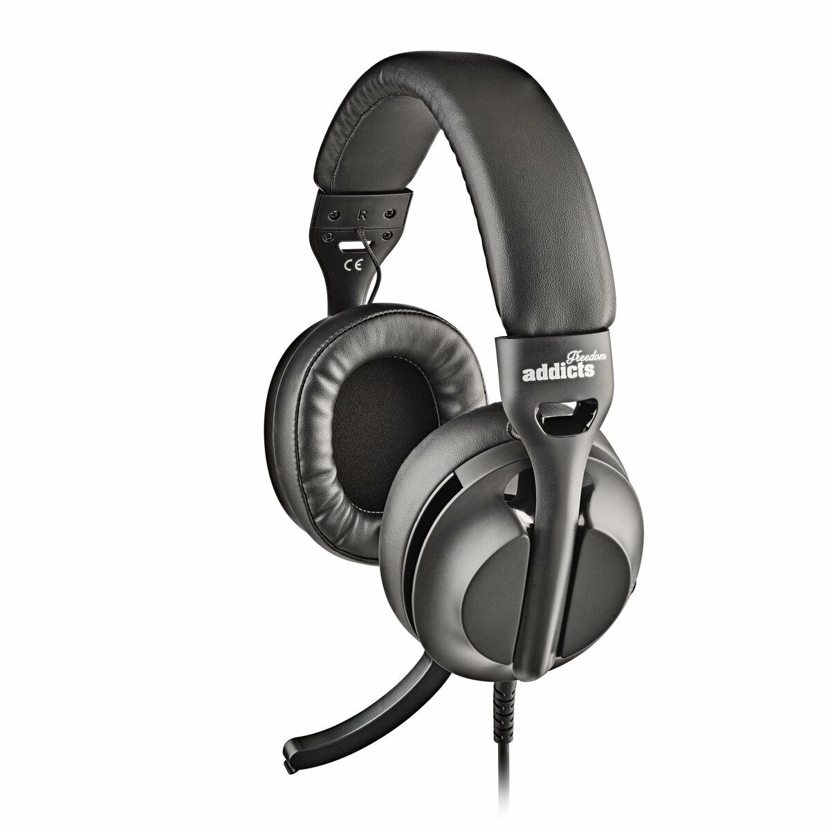 Headphones NGS VOX805USBCBLACK Black
