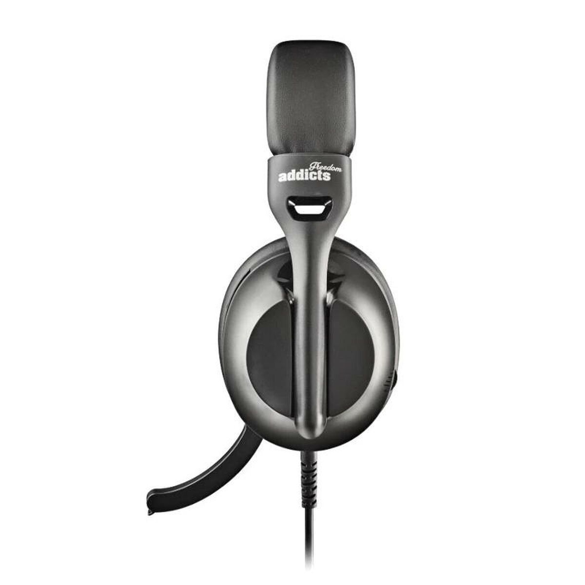 Obrazek Headphones NGS VOX805USBCBLACK Black