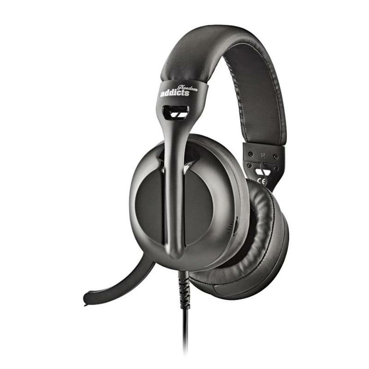 Obrazek Headphones NGS VOX805USBCBLACK Black
