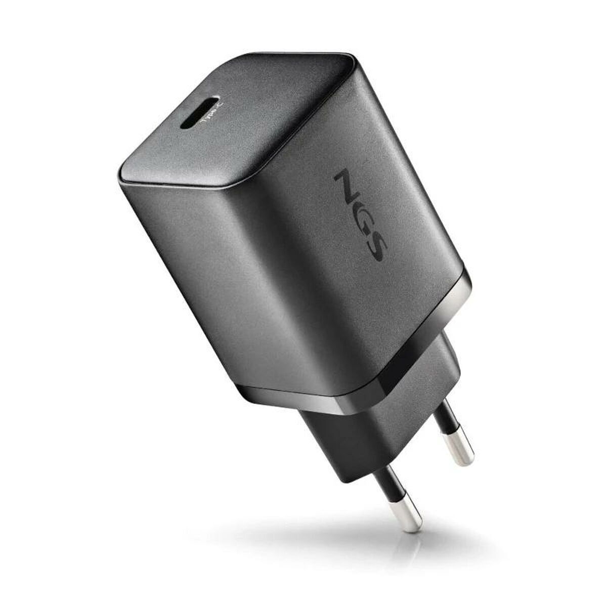 Bild von Wall Charger NGS GAN ULTRARAP 65W Black 1,5 m