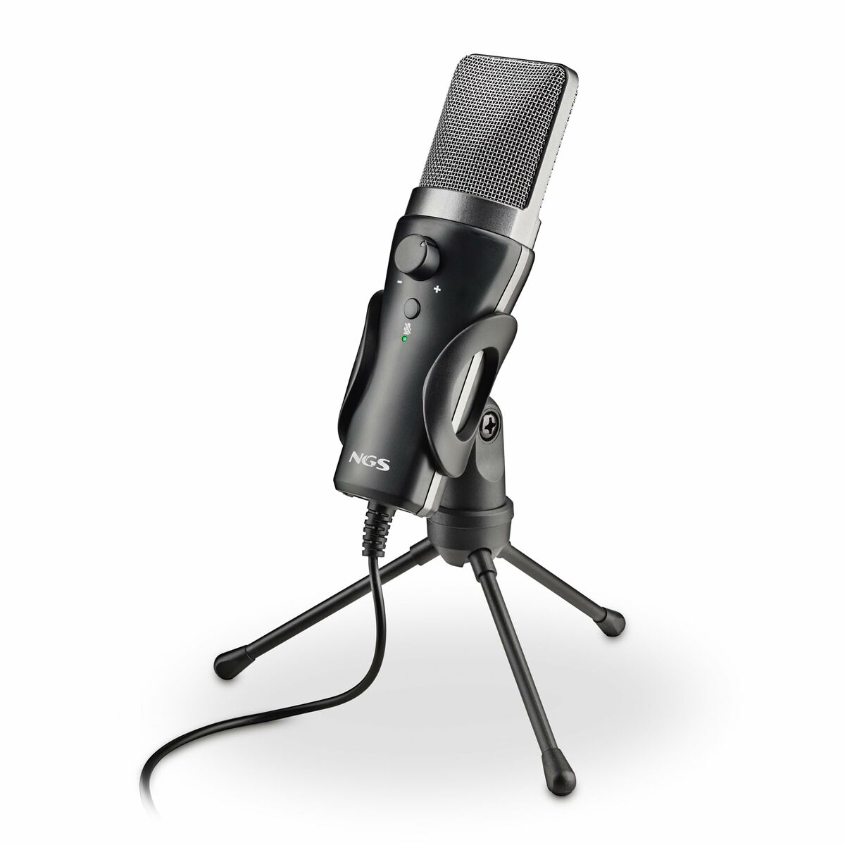 Afbeeldingen van Microphone NGS MS120USB Black