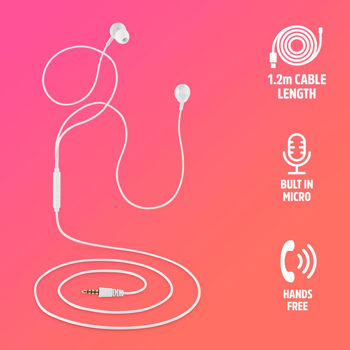 Picture of Headphones NGS CROSSDRIFTWHITE White