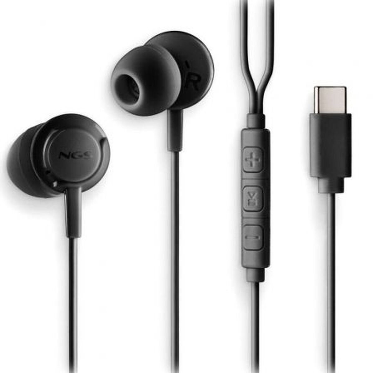 Picture of Headphones NGS CROSSSTEPBLACK Black