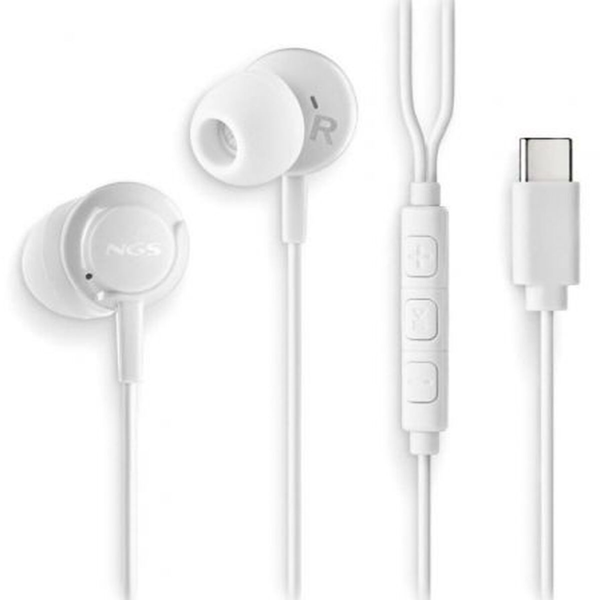 Picture of Headphones NGS CROSSSTEPWHITE White