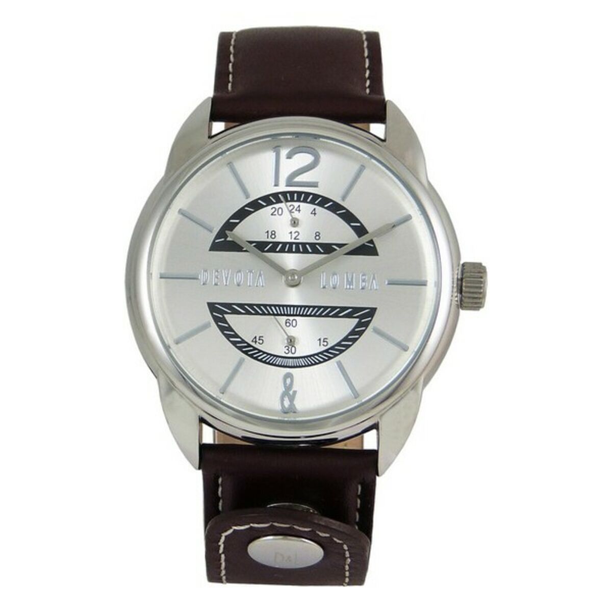 Reloj Hombre Devota & Lomba DL009MMF-01BRWHITE (Ø 42 mm)