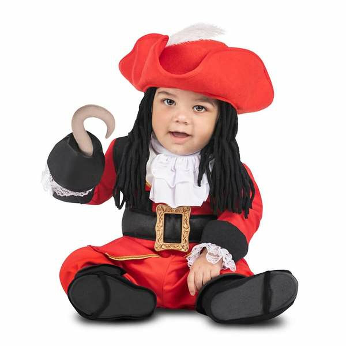 Costume for Babies My Other Me Pirate 7-12 Months Hook Costume for Babies My Other Me Pirate 7-12 Months Hook