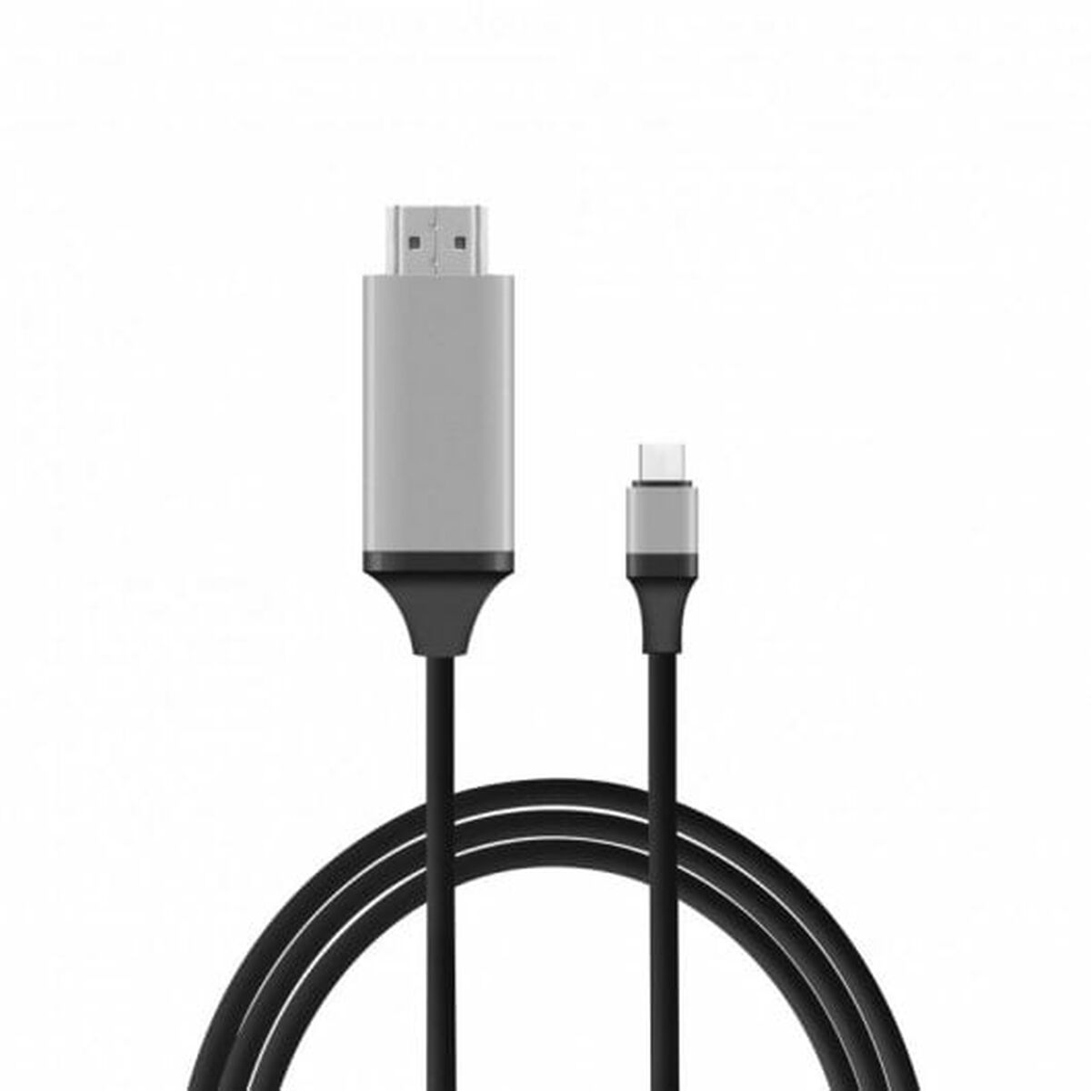 Câble USB C vers HDMI Unotec 28.0155.01.00 Noir 4K Ultra HD 1,8 m