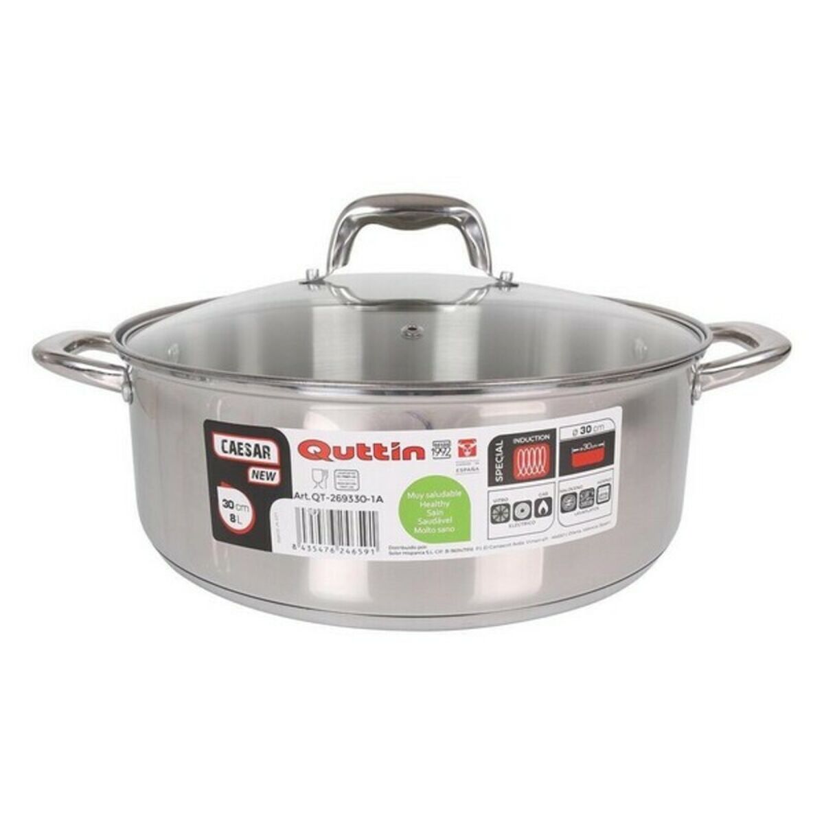 Casserole Quttin New Caesar With lid, view 6