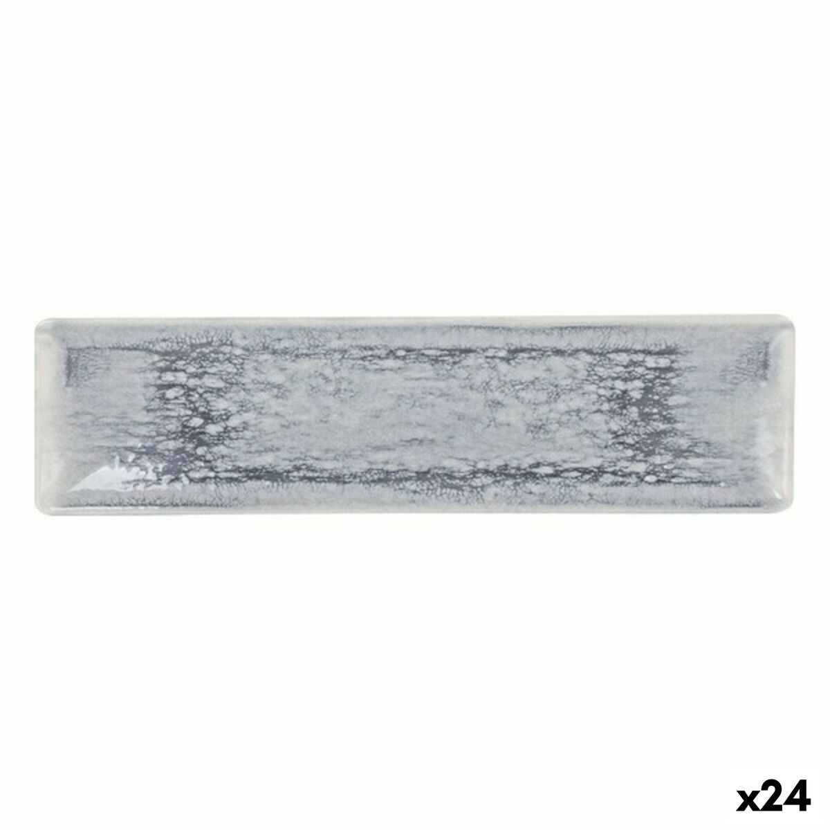 Plat à Gratin La Mediterránea Adhara Rectangulaire 30 x 8 x 2cm (24 Unités) (30 x 8 cm)