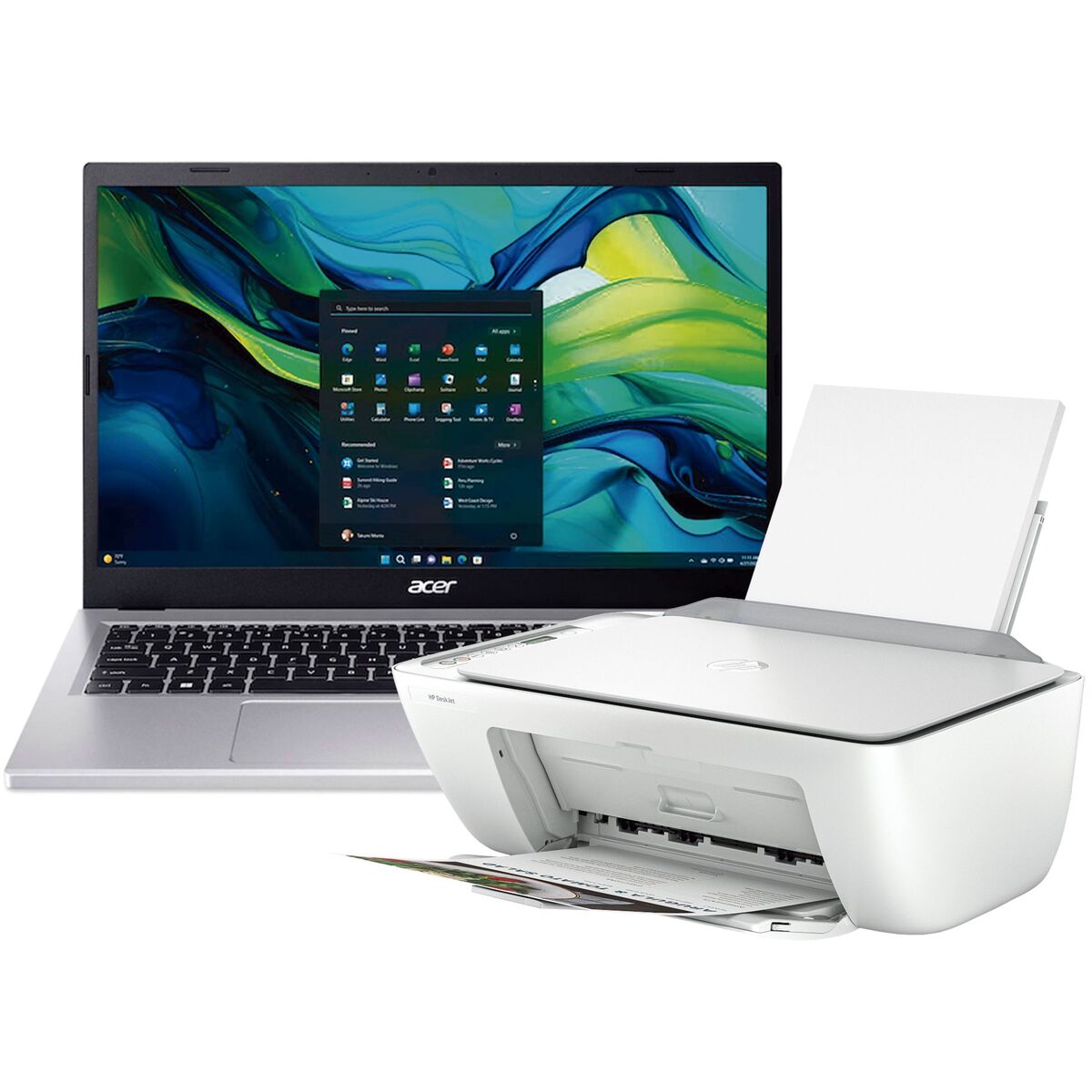 Picture of Laptop Acer AG15-42P R5-5625U 8/512GB + HP 2810 AMD Ryzen 5 5625U 15,6" 8 GB RAM 512 GB