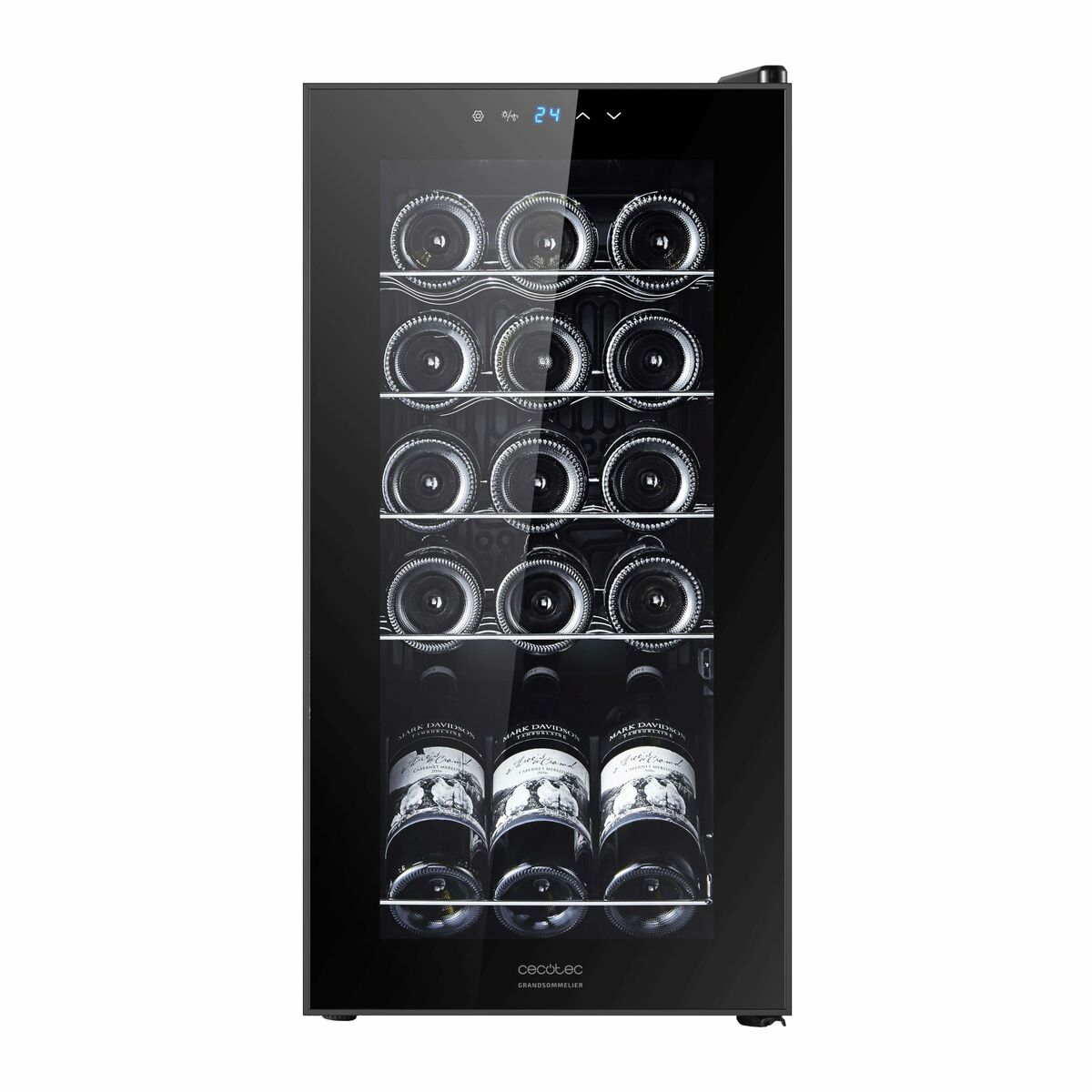 Vinoteca Cecotec GrandSommelier 1550 Negro