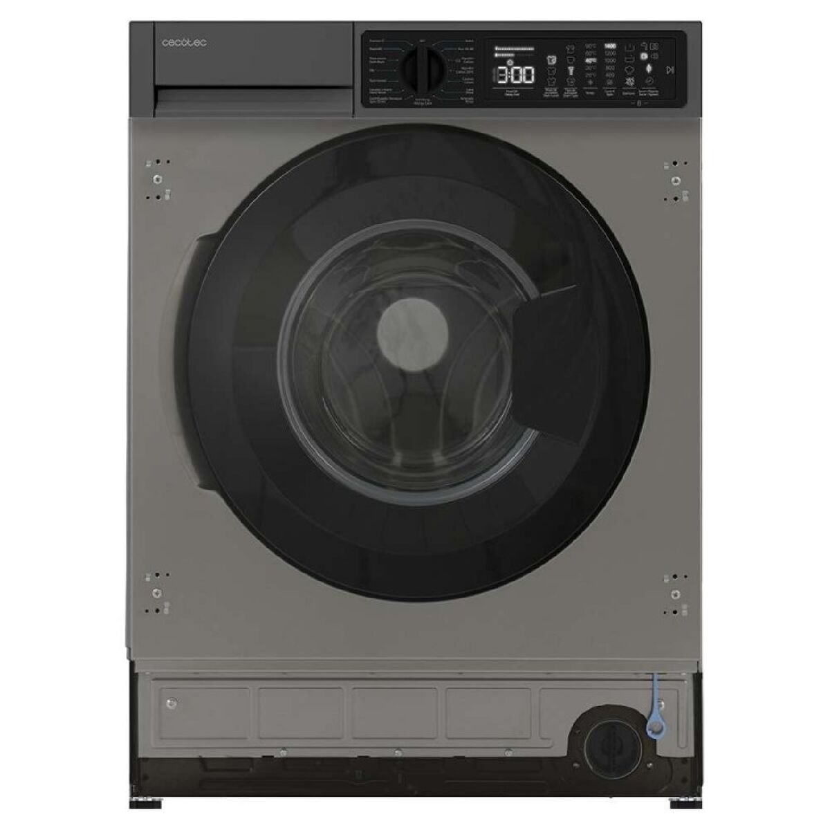 Lavadora Cecotec Bolero DressCode 850 BI Inverter Steel A 1400 rpm 8 kg