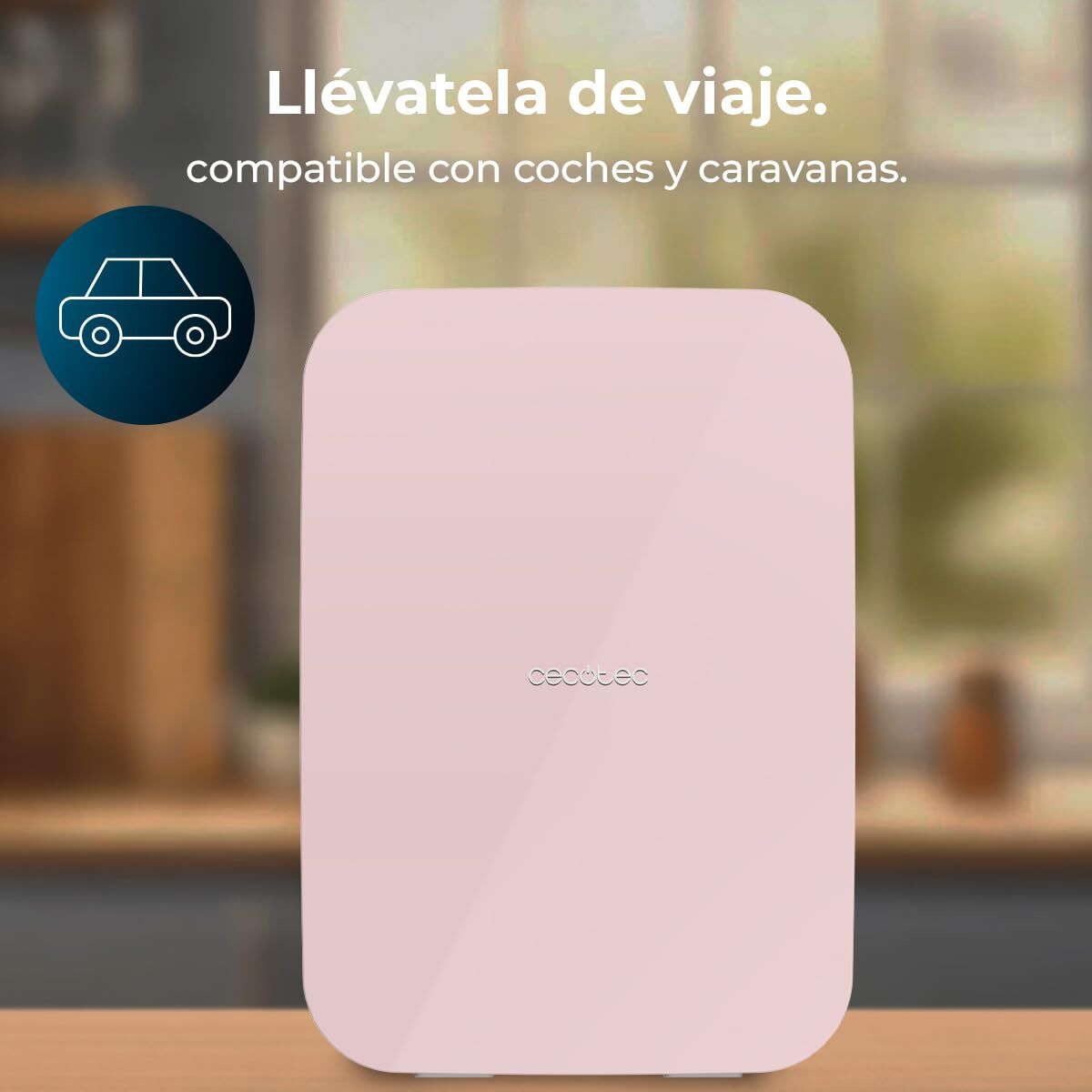 Mini-Kühlschrank Cecotec Bolero Bahamas Pink 20L Rosa 250 L (Restauriert B) - Thumbnail 8