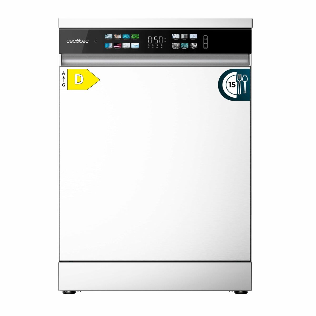 Lavavajillas Cecotec Bolero Aguazero 6210 D 60 cm Blanco
