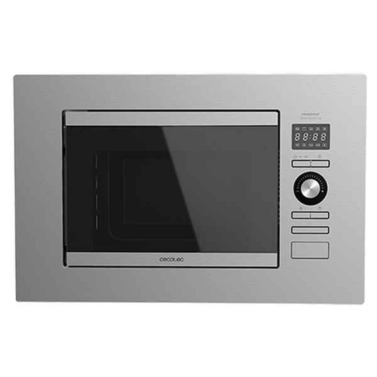 Microondas Integrable Cecotec GrandHeat 2090 Built-in Steel 1250 W 20 L Negro Acero
