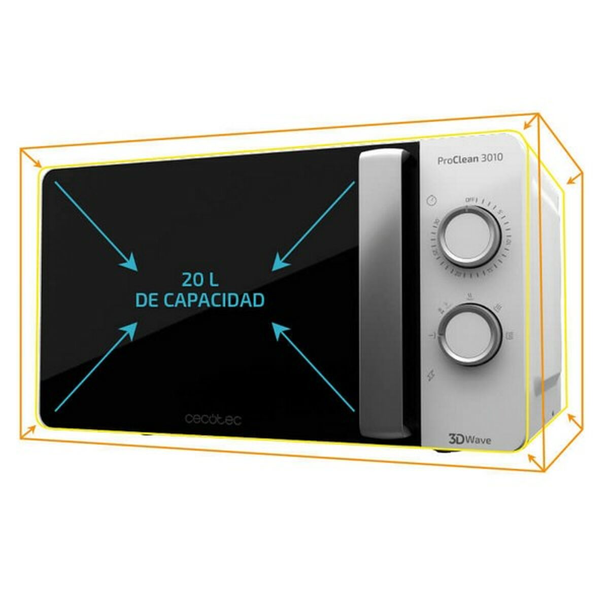 Microwave Cecotec ProClean 3010 20 L 700W