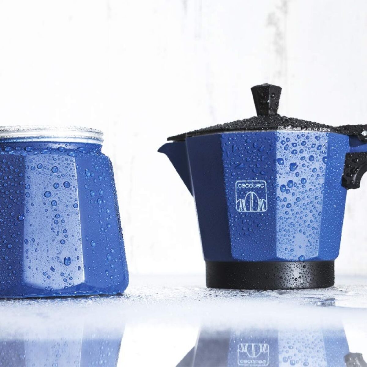 Italienische Kaffeemaschine Cecotec Mokclassic 900 Blau 9 Tassen (Restauriert A) - Thumbnail 2