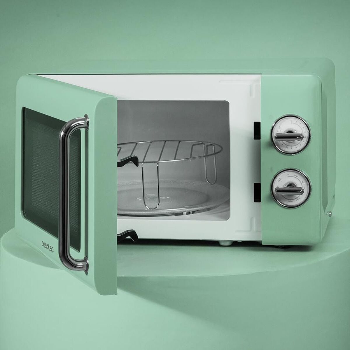 Mikrowelle Cecotec PROCLEAN 3010 RETRO grün 700 W 20 L (Restauriert A) - Thumbnail 6