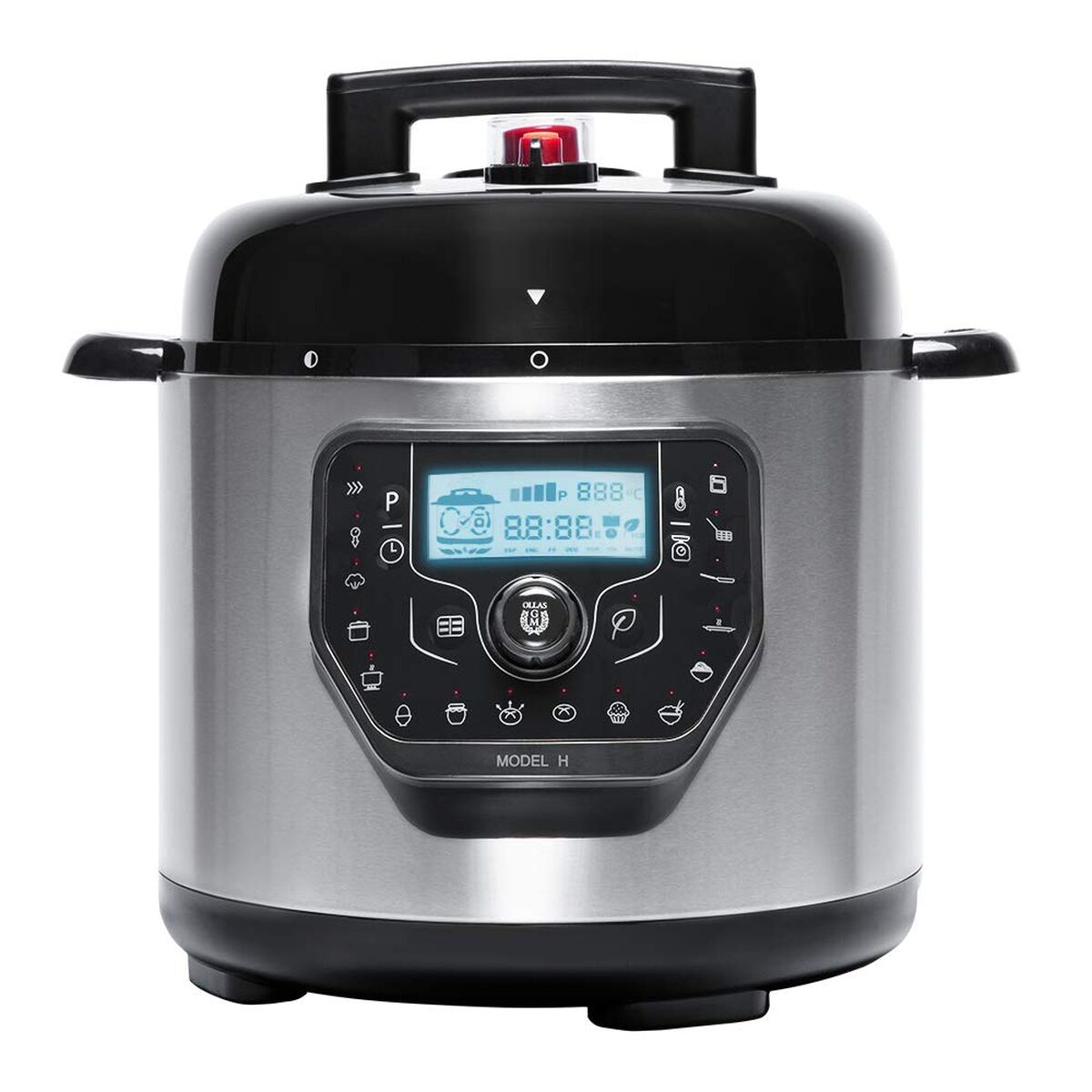 Robot de Cocina Cecotec H Deluxe 6 L LCD Acero 1000 W 6 L 8 L