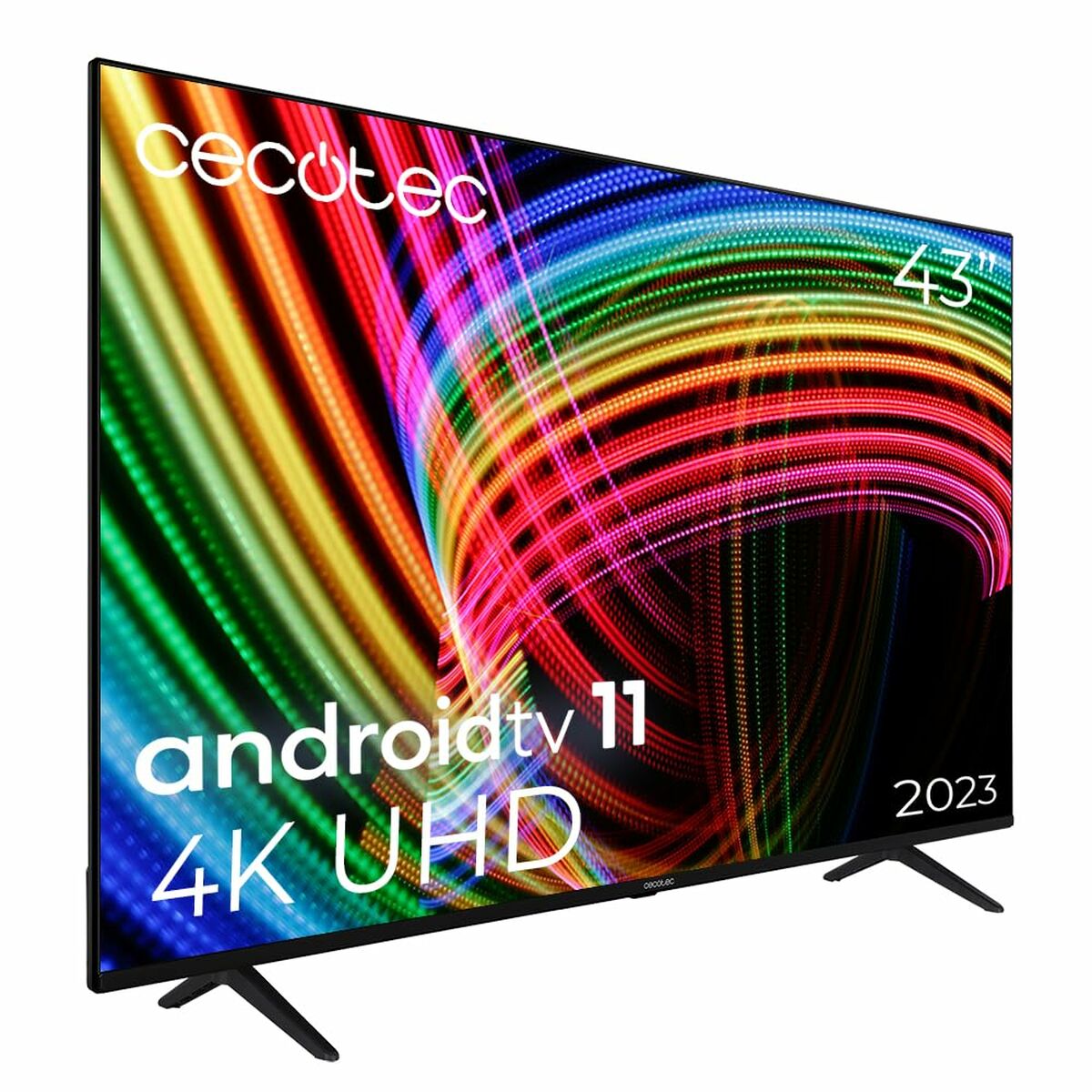 Smart Tv Cecotec Alu30043 WI-Fi Led 43" 4k Ultra hd