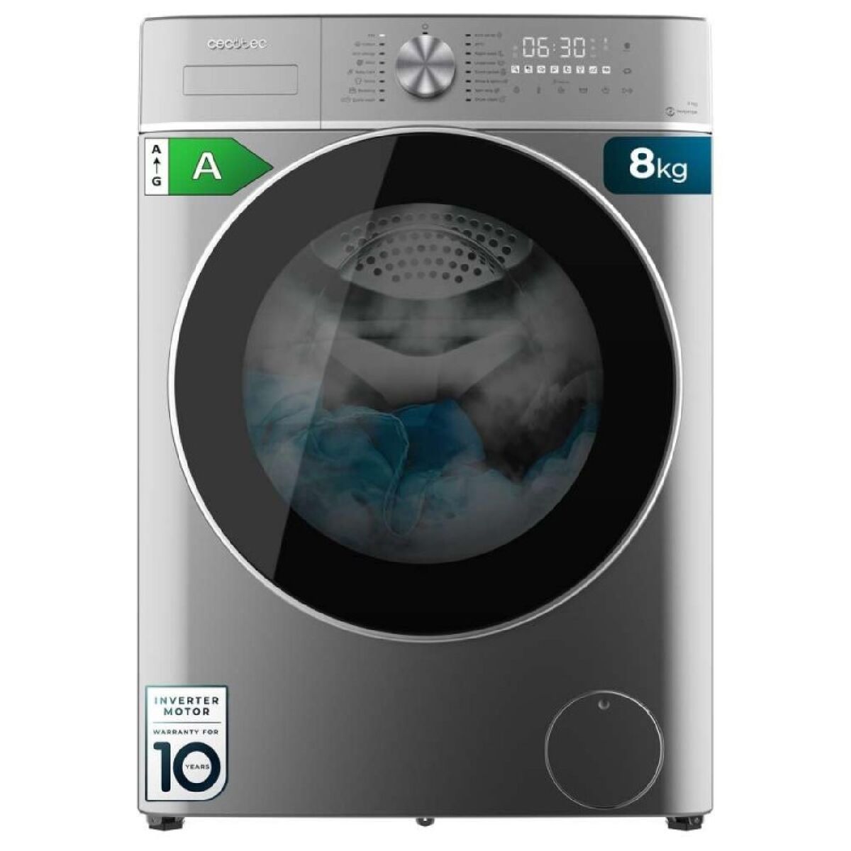 Lavadora Cecotec Bolero DressCode 8800 1400 rpm 8 kg