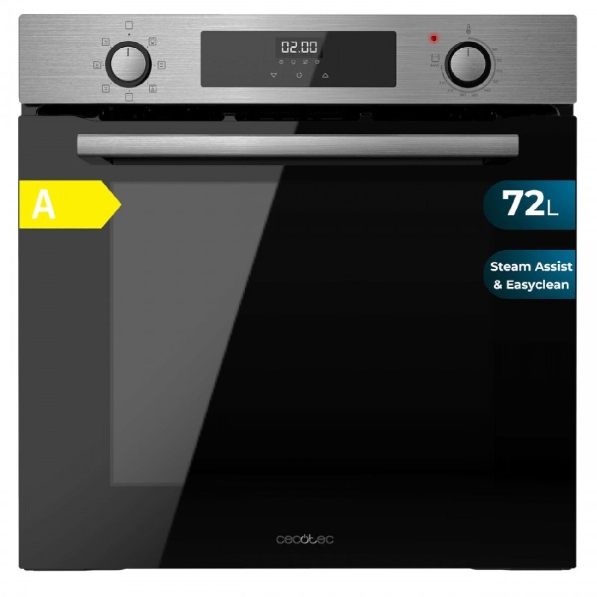 Horno Multifunción Cecotec Bolero Hexa M226000 Inox 2800 W 72 L