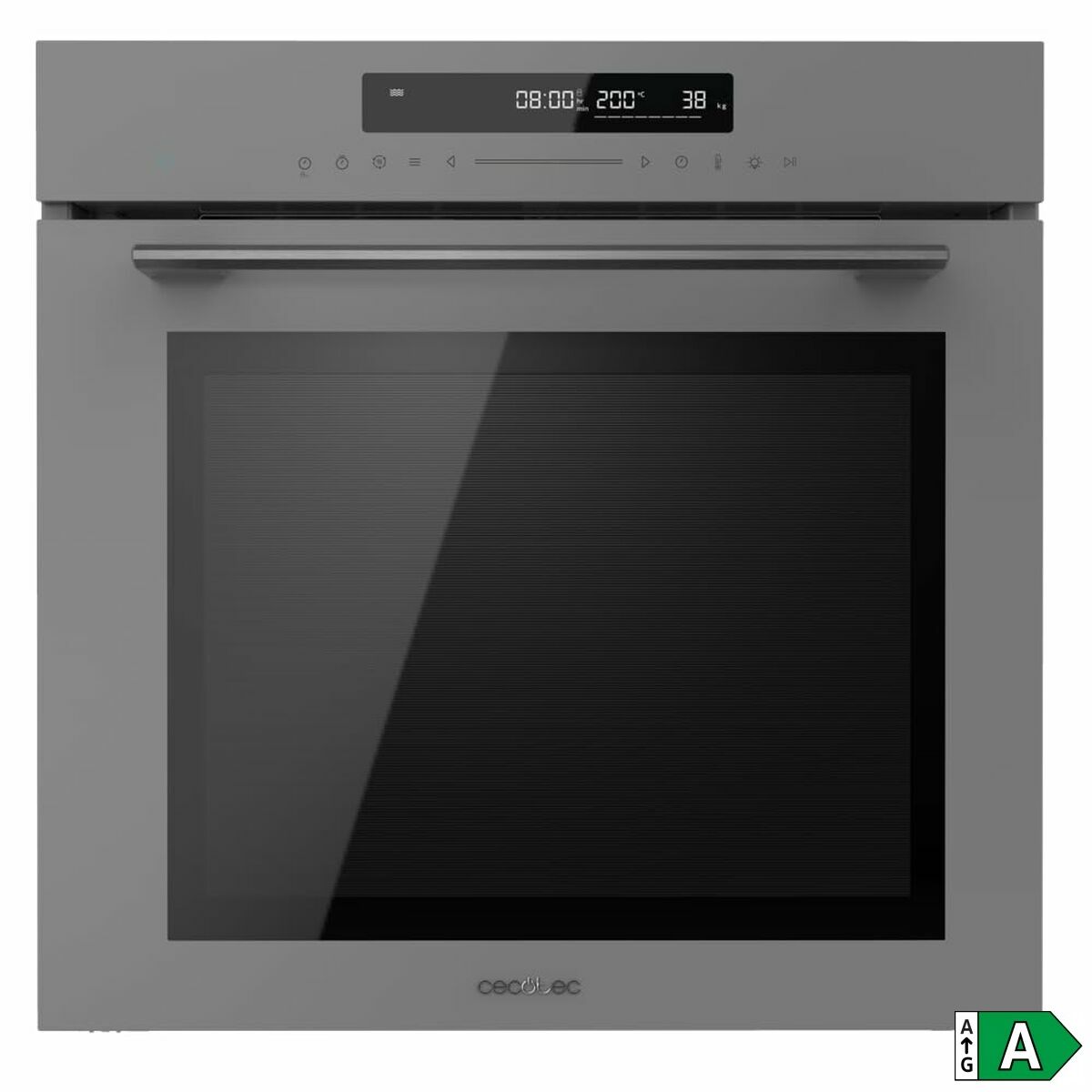 Horno Cecotec Bolero Hexa SM406000 Glass Grey Meat Master 2900 W 72 L Gris