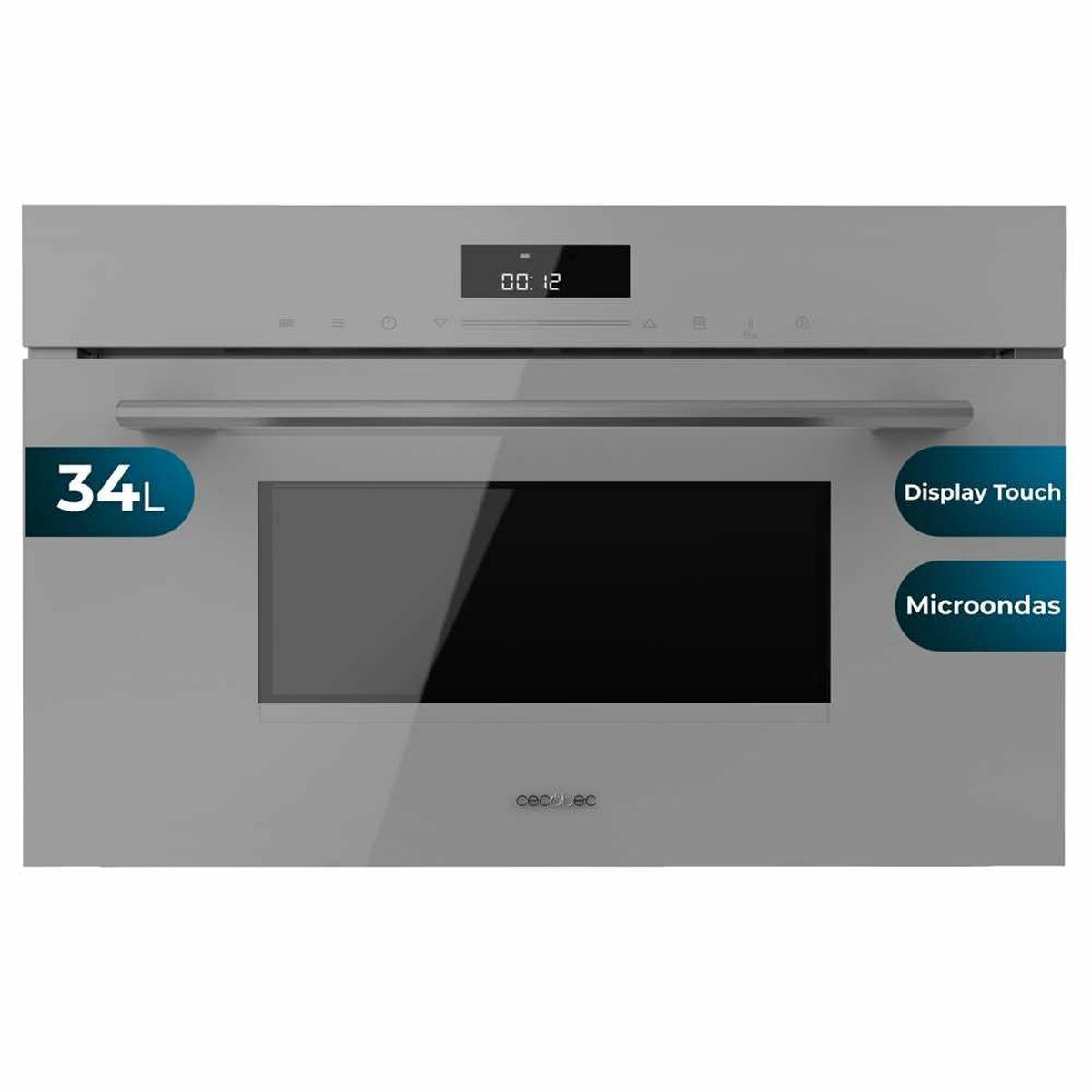 Microondas Integrable Cecotec Bolero Hexa MW703800 1450 W 34 L Gris
