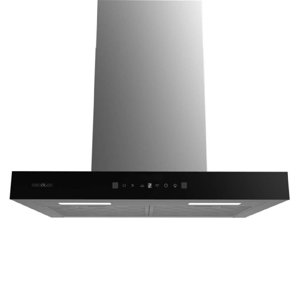 Cecotec Campana Convencional 60 cm Bolero Flux TT 605500 Glass negra A++ cristal