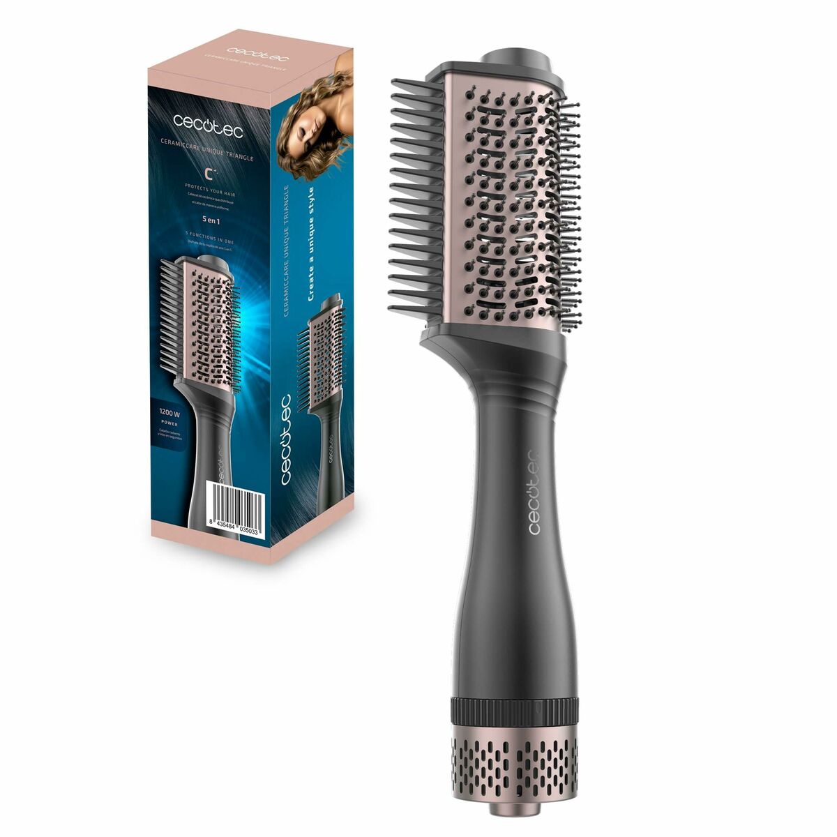 Cepillo Moldeador Cecotec CeramicCare Unique Triangle