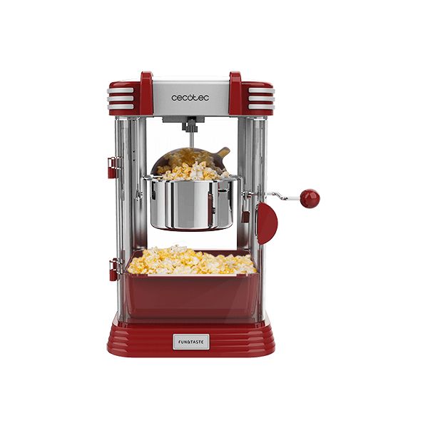 Machine à Popcorn Cecotec Fun&Taste P´Corn Classic 500 ml 300W Rouge Argenté