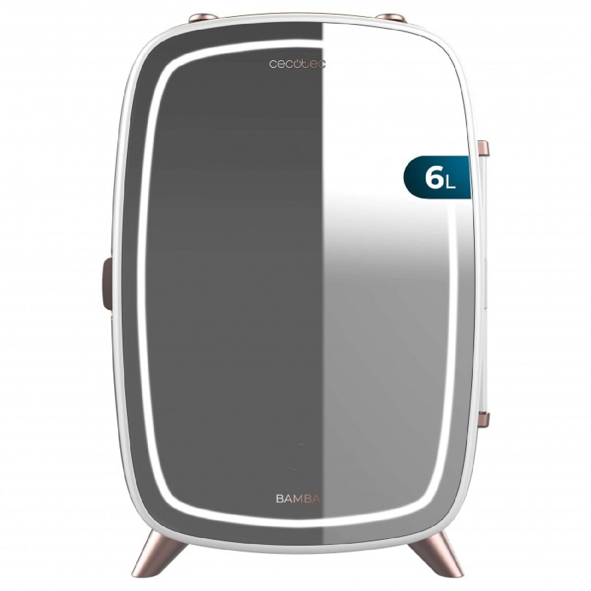 Mini Nevera para Cosméticos Cecotec CoolingBeauty 6000 Espejo 18 W 6 L