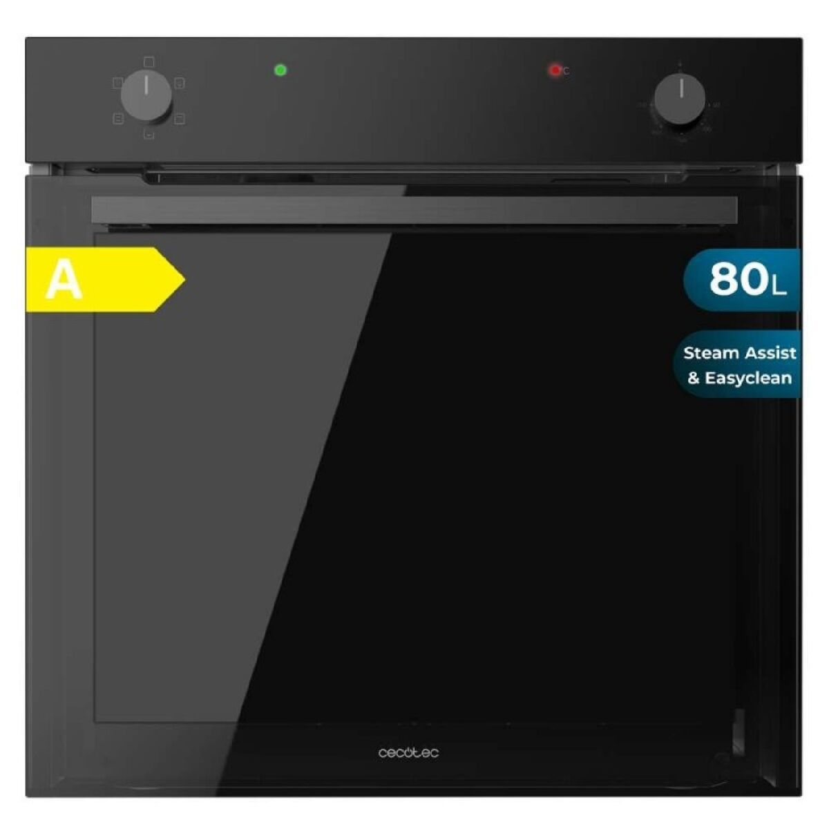 Cecotec Horno Eléctrico Bolero Hexa C126400 Glass Black 80 L 2800 W Clase A