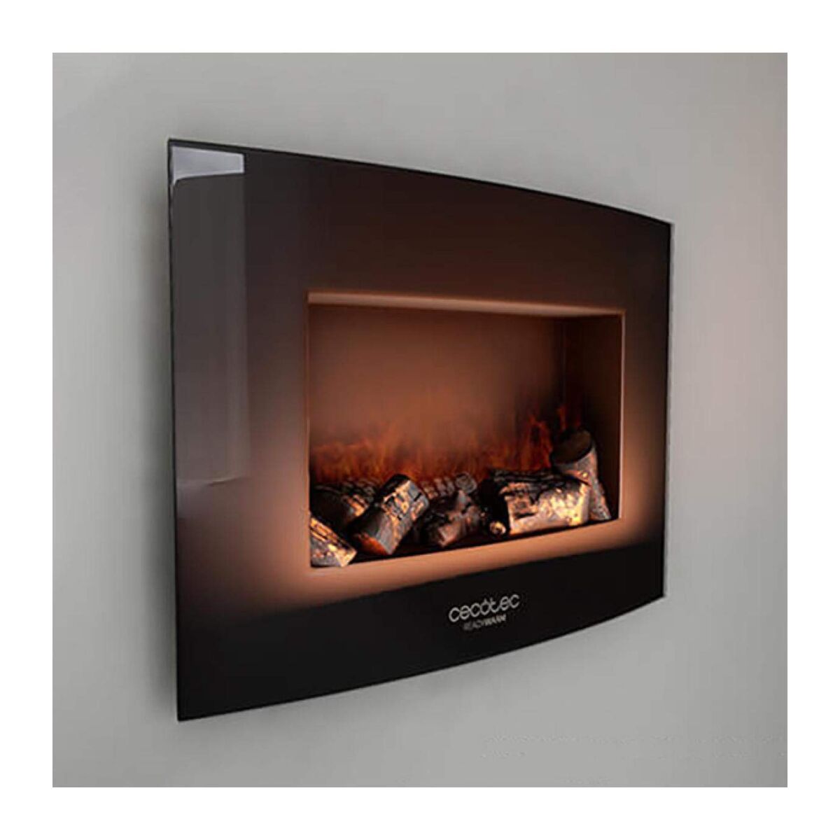 Decoratieve elektrische wandhaard Cecotec Warm 2200 Curved Flames (Refurbished A)