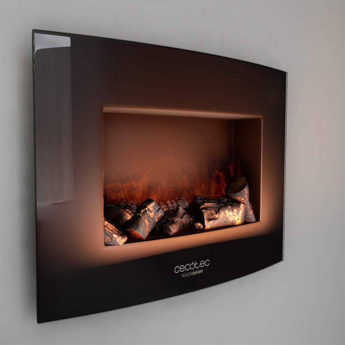Decoratieve elektrische wandhaard Cecotec Warm 2200 Curved Flames (Refurbished A)
