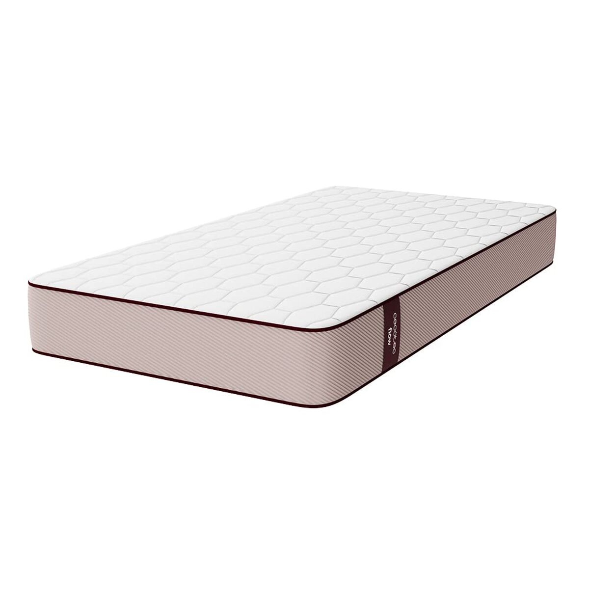 Cecotec Colchón viscoelástico Flow PureVital 1900 90x200 cm firmeza media-alta 21 cm