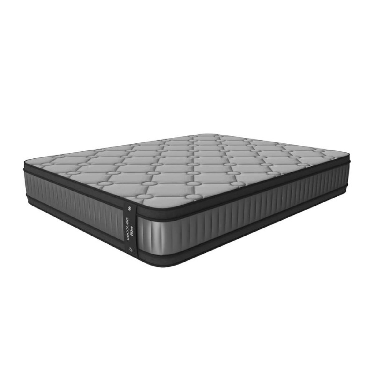 Cecotec Colchón Muelles Ensacados Flow 8900 Hybrid 150x190 Viscoelástico Transpirable 32cm