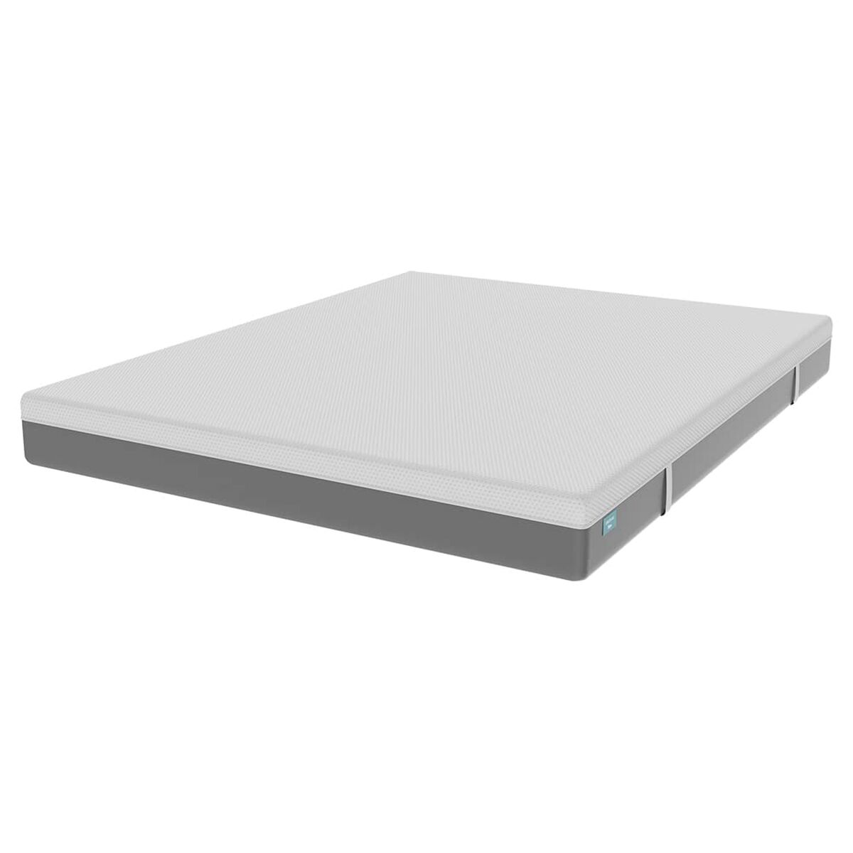 Cecotec Colchón Viscoelástico Enfundado Flow Original 90x200 cm Alta Firmeza 3 Capas 25 cm