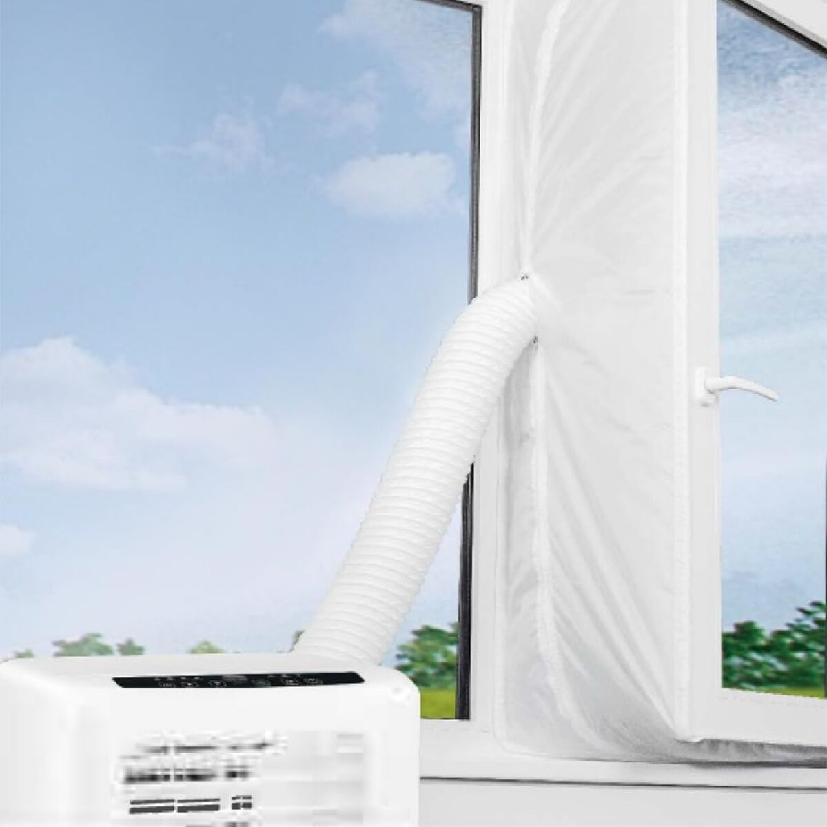 Kit universal de aislamiento de ventanas para climatizador Cecotec