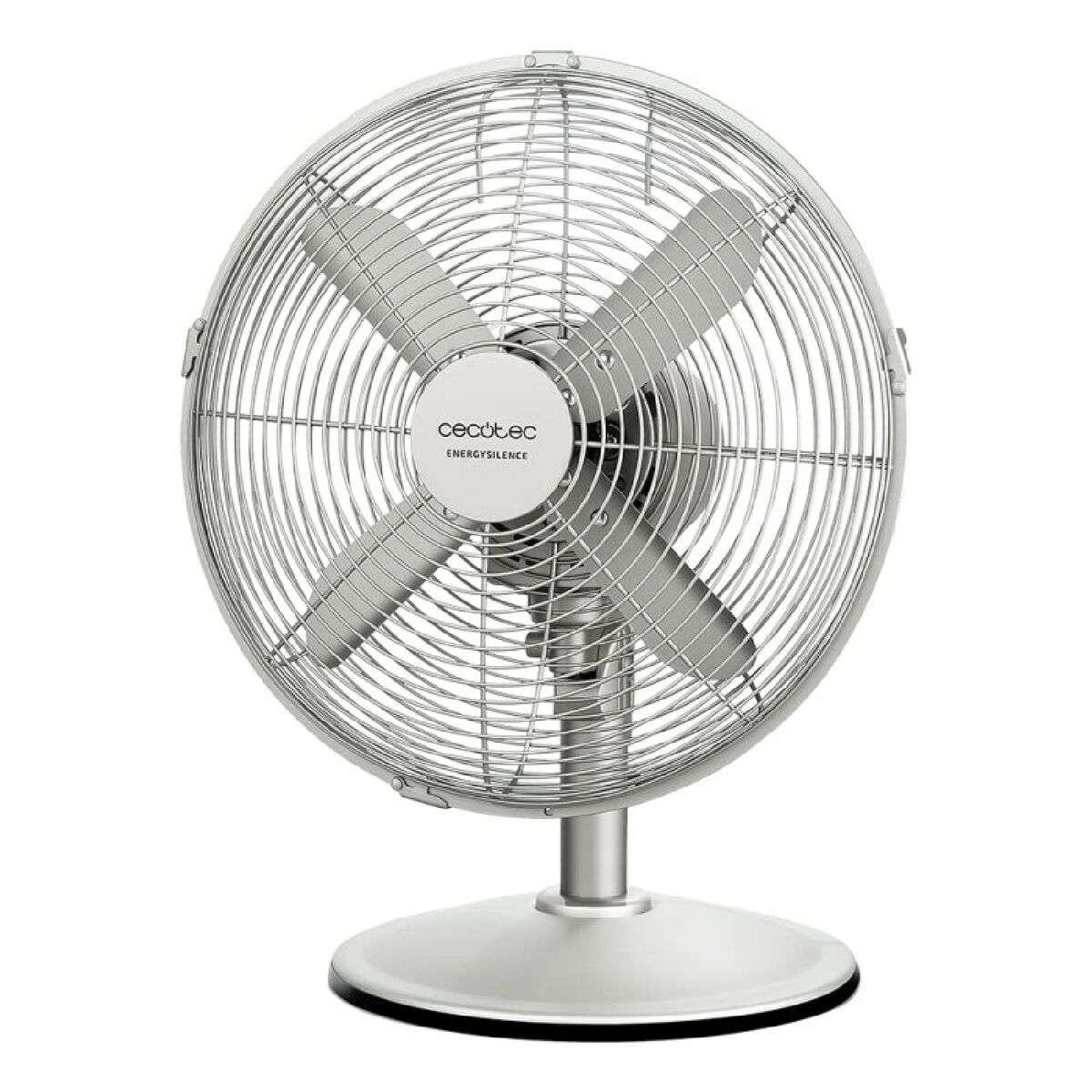 Cecotec Ventilador de Sobremesa EnergySilence 610 40 W Acero Silencioso Oscilante