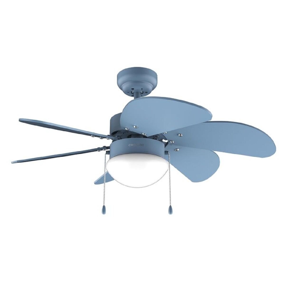 Cecotec Ventilador de techo con luz EnergySilence Aero 3600 Vision 50W 92cm 6 aspas azul