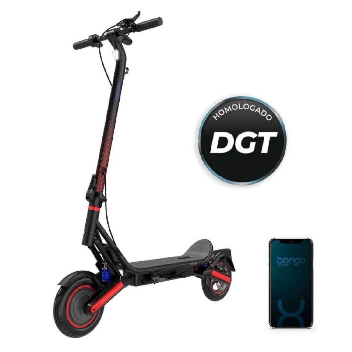 Patinete Eléctrico Cecotec Bongo D40 XL Suspension Connected 800 W Negro 35 km/h