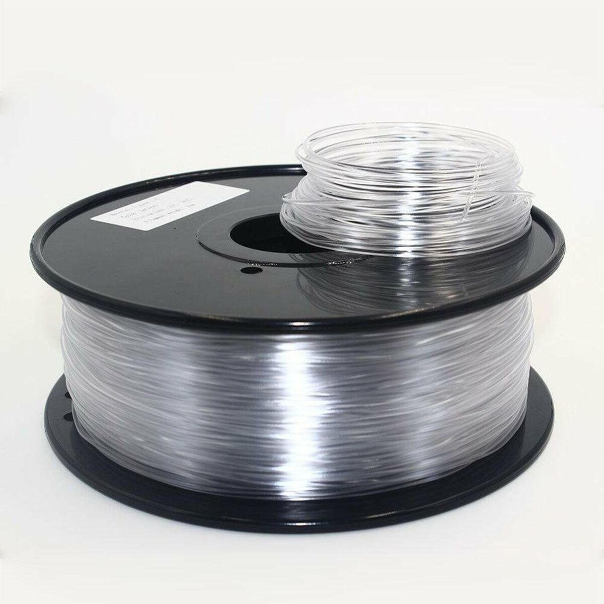 Image secondaire de Bobine de filament Transparent 1 kg 1,75 mm