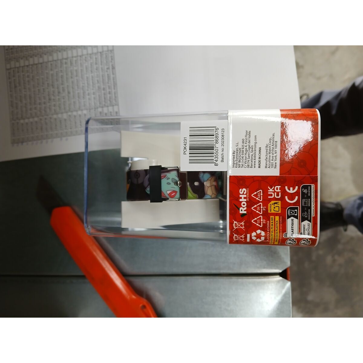 Afbeeldingen van Infant's Watch Kids Licensing POK4231 Interactive 4 x 1,30 x 1 cm