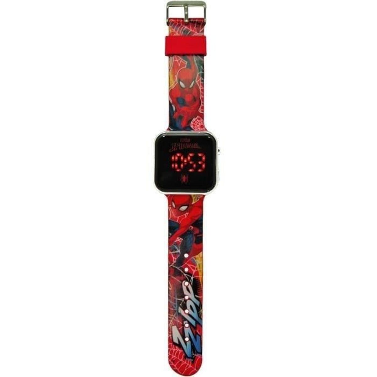 Afbeeldingen van Digital clock Kids Licensing ZZIPP Red LED Screen